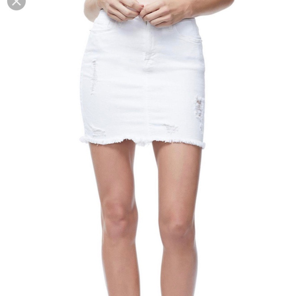 White skirt ❤️